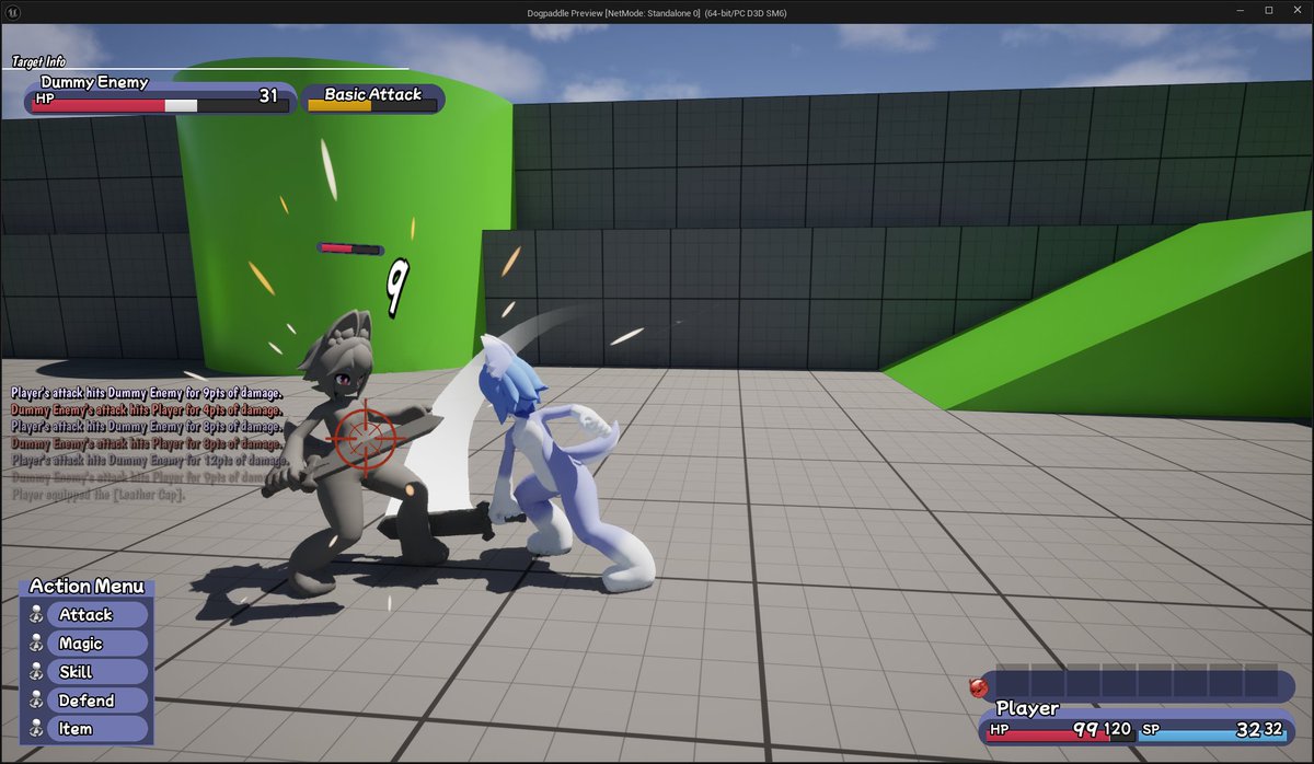 Riddel_Rx's tweet image. So I might be working on a combat system that plays like FF12 a little bit