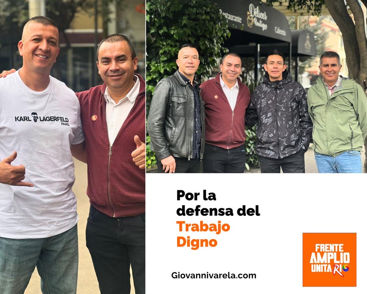 Hoy, con excompañeros, coincidimos en algo claro: necesitamos un representante que hable por nuestras luchas. Nuestra candidatura al Senado nace de la gente.
A ellos y sus familias les dije: ni un voto más para los mismos. Es hora de apoyar a los nuestros.
#Varela90 #Senado2026