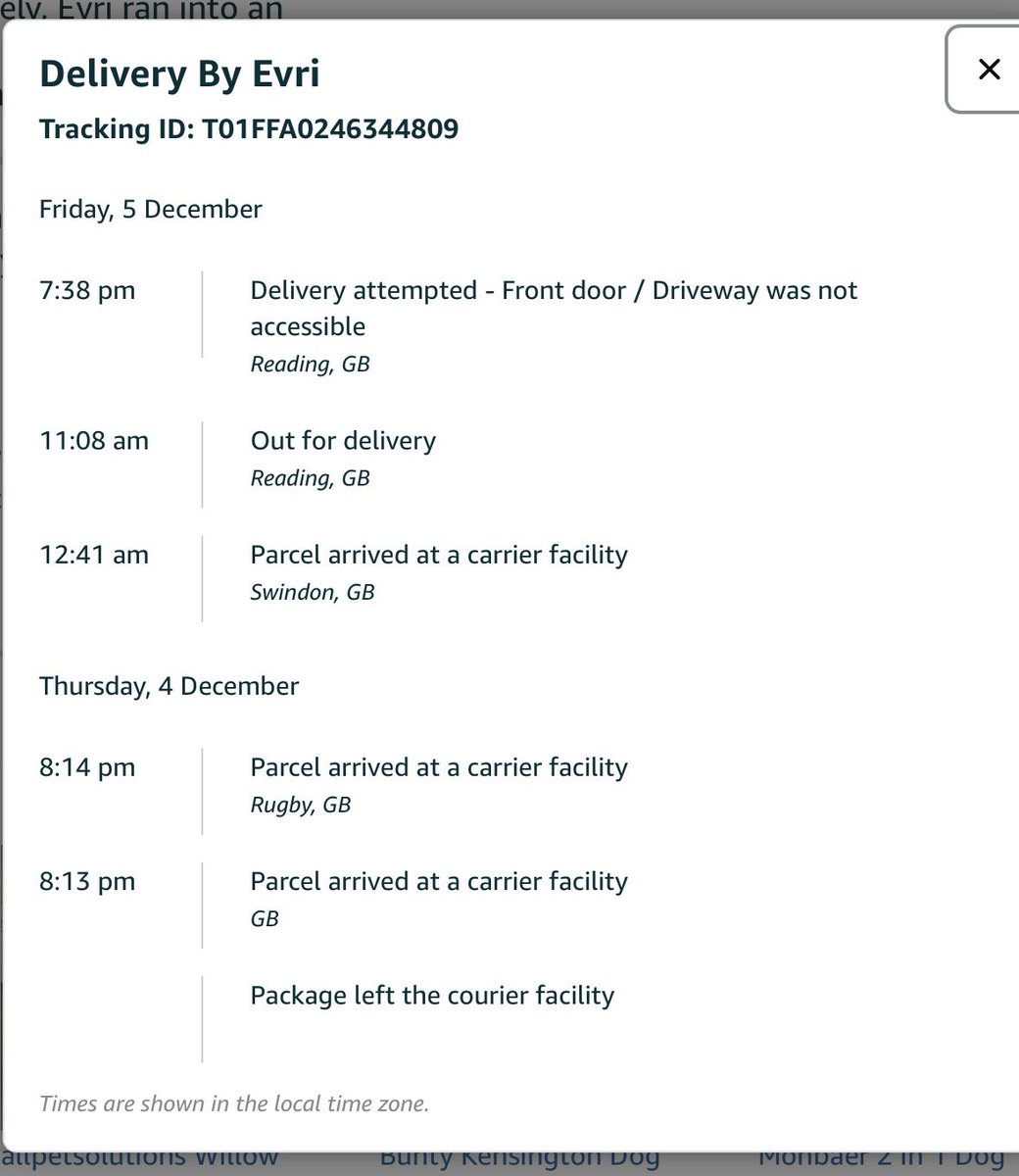 NigelHolmes68's tweet photo. @evri TOTAL LIES @amazon STOP USING @evri https://t.co/TJdM5PSJKn