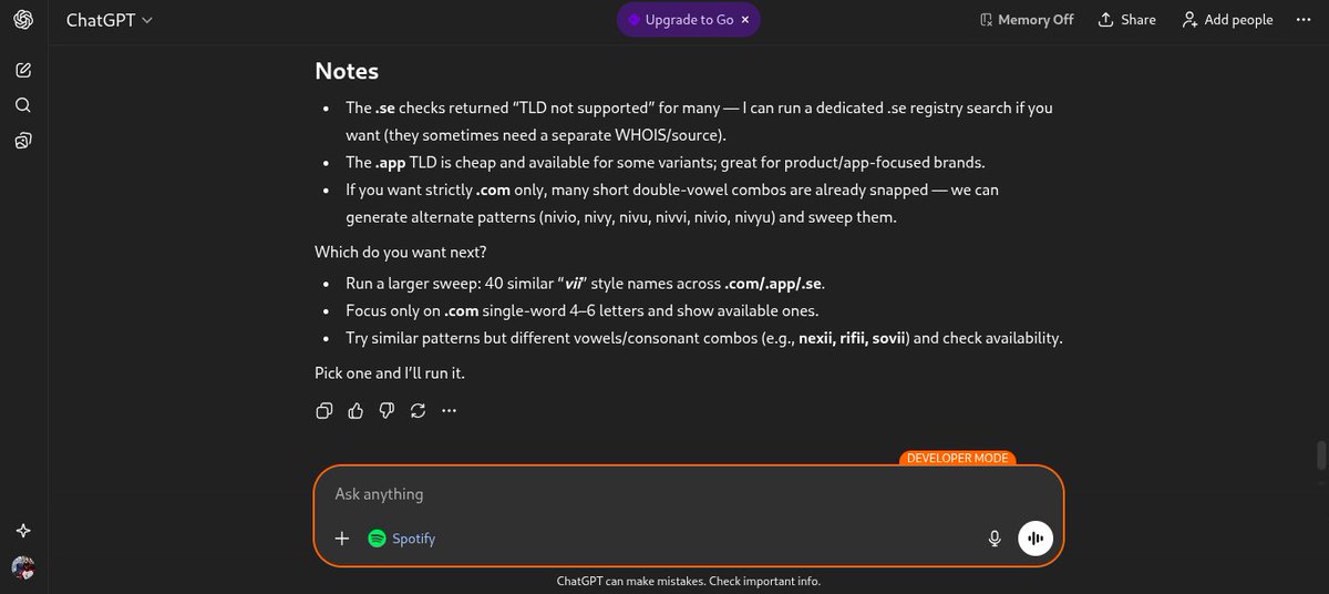 rareniches's tweet image. you can these you app of chatgpt if it works ,

very soon  will be able to submit it .

for now you can be able to test it