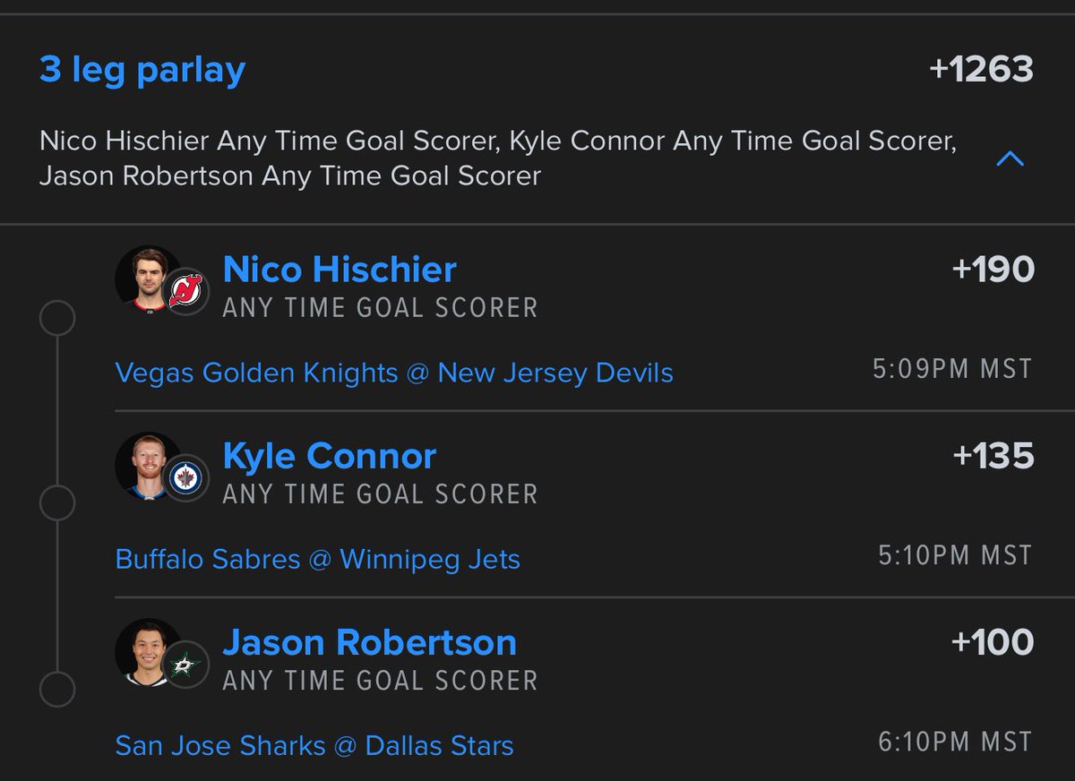 BDunk975's tweet photo. Love these 3 goal scorers tonight! I got $25 for 4 people who repost &amp; like. Show some love so we can cash X out tonight. https://t.co/AwQR6Umoh4
