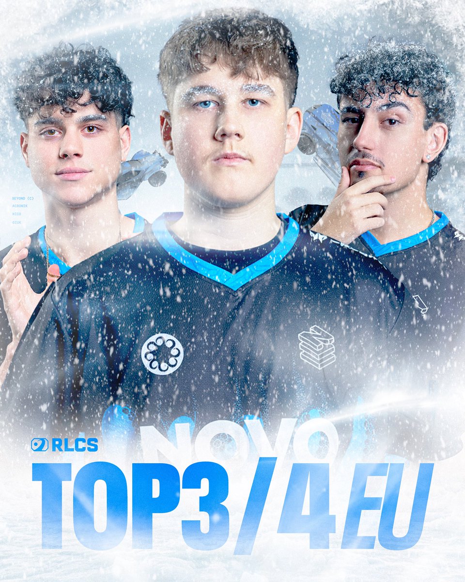 This is just the start of our journey 🫡

We lose against <a href="/NIP_RL/">NIP Rocket League</a> and end RLCS 2026 Open #1 in top 3/4 🥉

See you on sunday 📆
#NOVOEsports #BleedBlue <a href="/RLEsports/">Rocket League Esports</a>