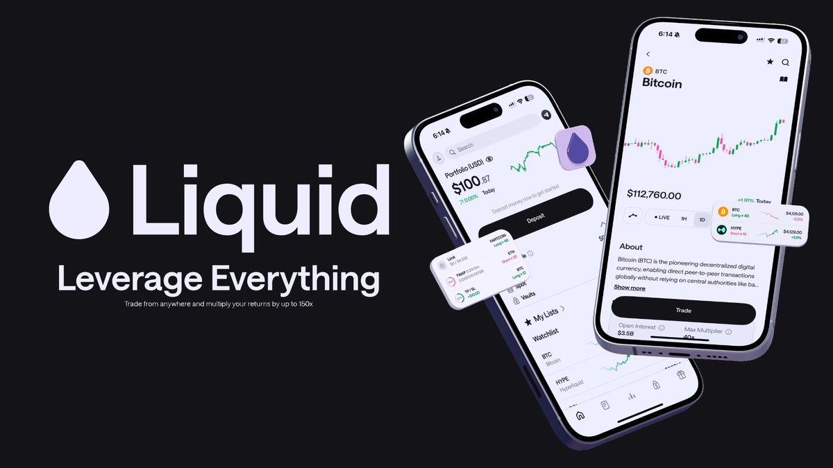 martaaxel18's tweet image. 🔵@liquidtrading  is a new cryptocurrency trading platform that combines institutional quality with accessibility for individual traders. 💧 The project received a $7.6M seed round from Paradigm, which speaks to the seriousness of the founders&apos; intentions.

Commissions 90% lower…