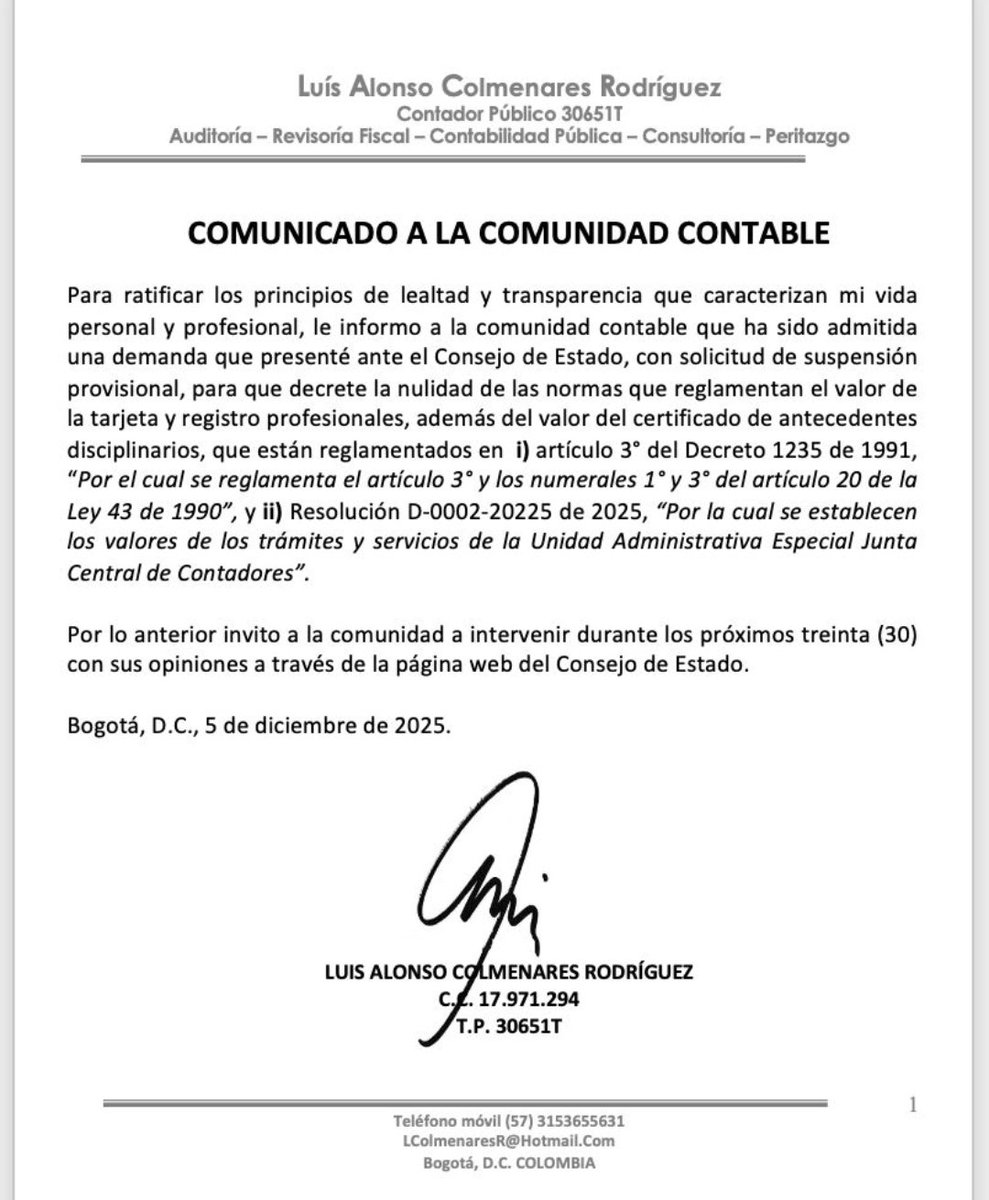 Asociación Nacional de Contadores Públicos tweet media