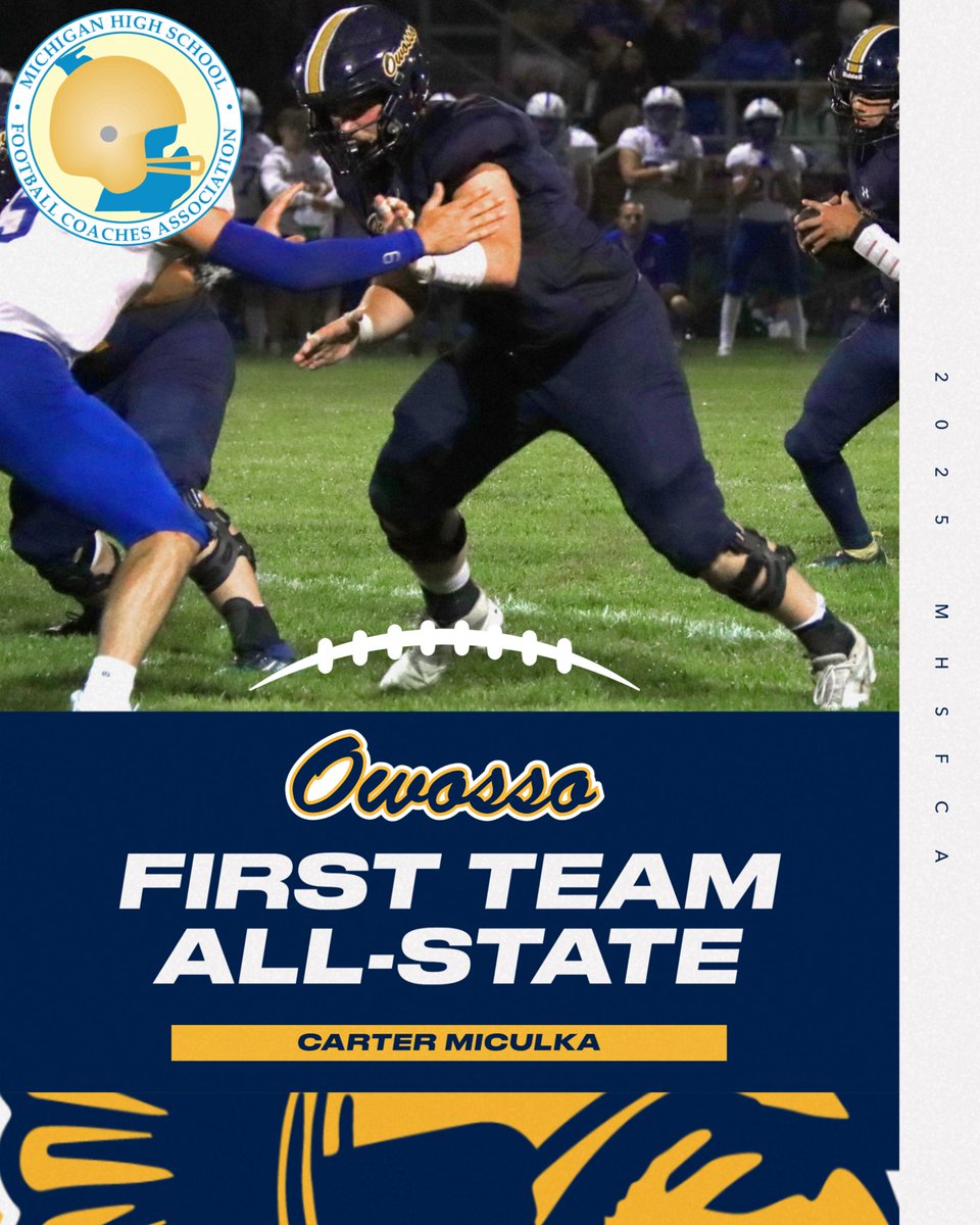 Owosso High School Football tweet media