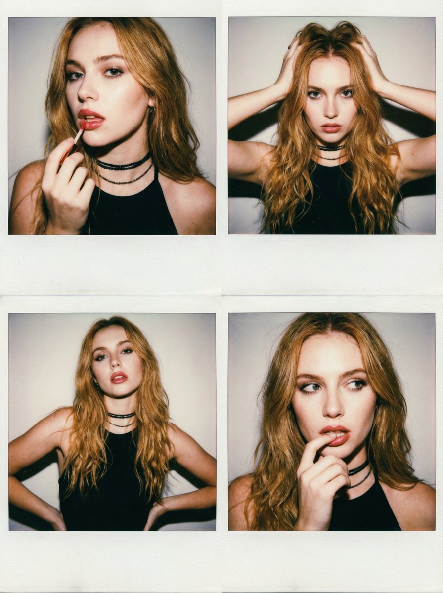 Sassy Silhouettes: A Vibrant Portraits Collage