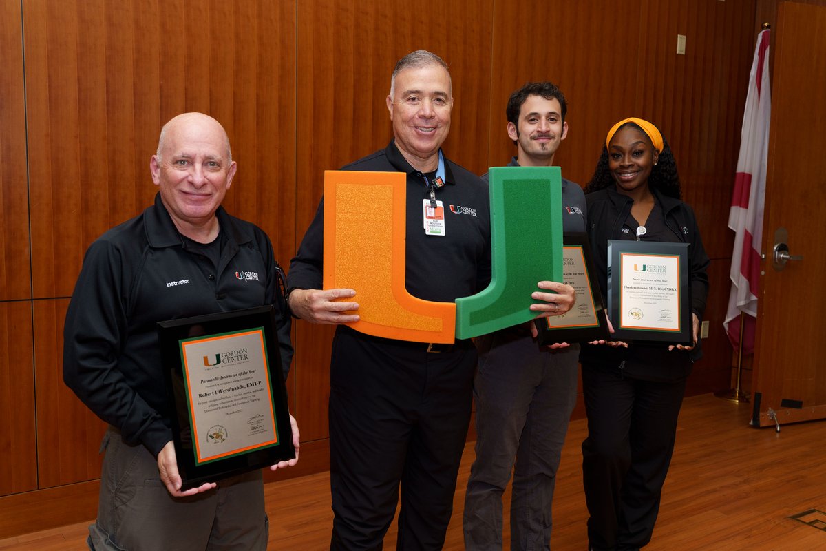 UMGordonCenter's tweet image. Our incredible PETD team's passion and expertise drive lifesaving education worldwide. 

As we conclude another year, we are proud to recognize the outstanding team members whose dedication elevated our training programs in 2025.

#GordonCenter #SimulationEducation #MedEd
