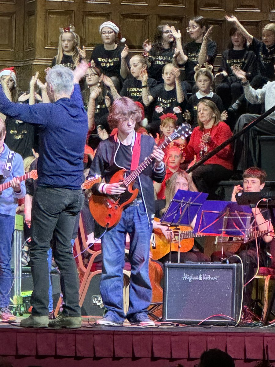 BBGAcademy's tweet photo. The highlight of the evening for us…. 21 BBG students have joined the Musica Rock School this term and performed to their first audience! So proud of them all https://t.co/lHVEulR8Rq