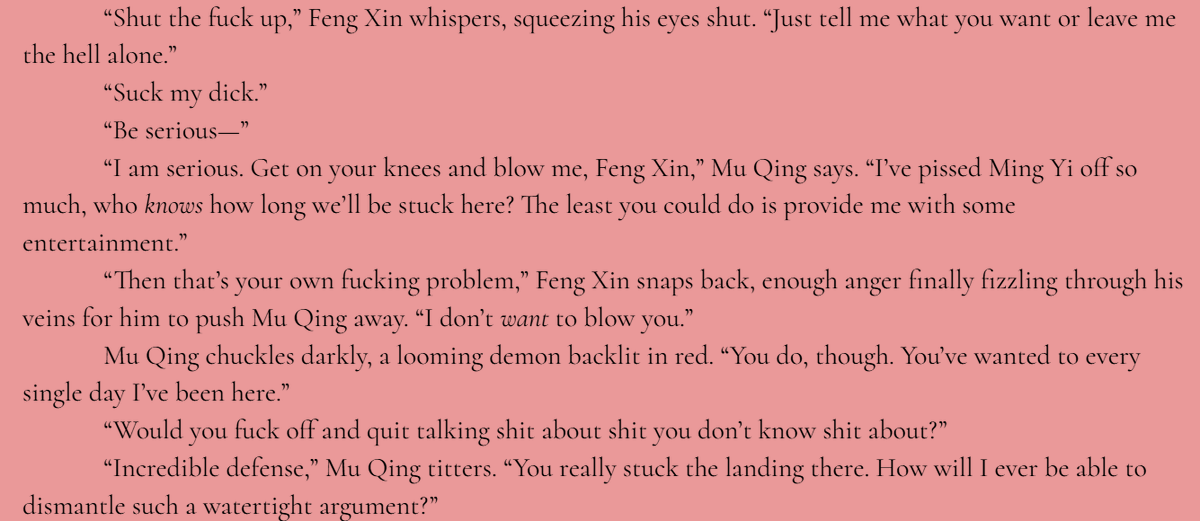 i'm having altogether too much fun with them

#fengqing nsfw wip
