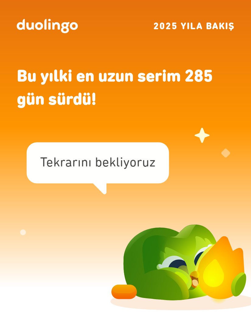 SQLGuzel's tweet image. 2025&apos;te Duolingo&apos;da ne kadar çok şey öğrendiğime bak! Sen neler yaptın? #Duolingo365