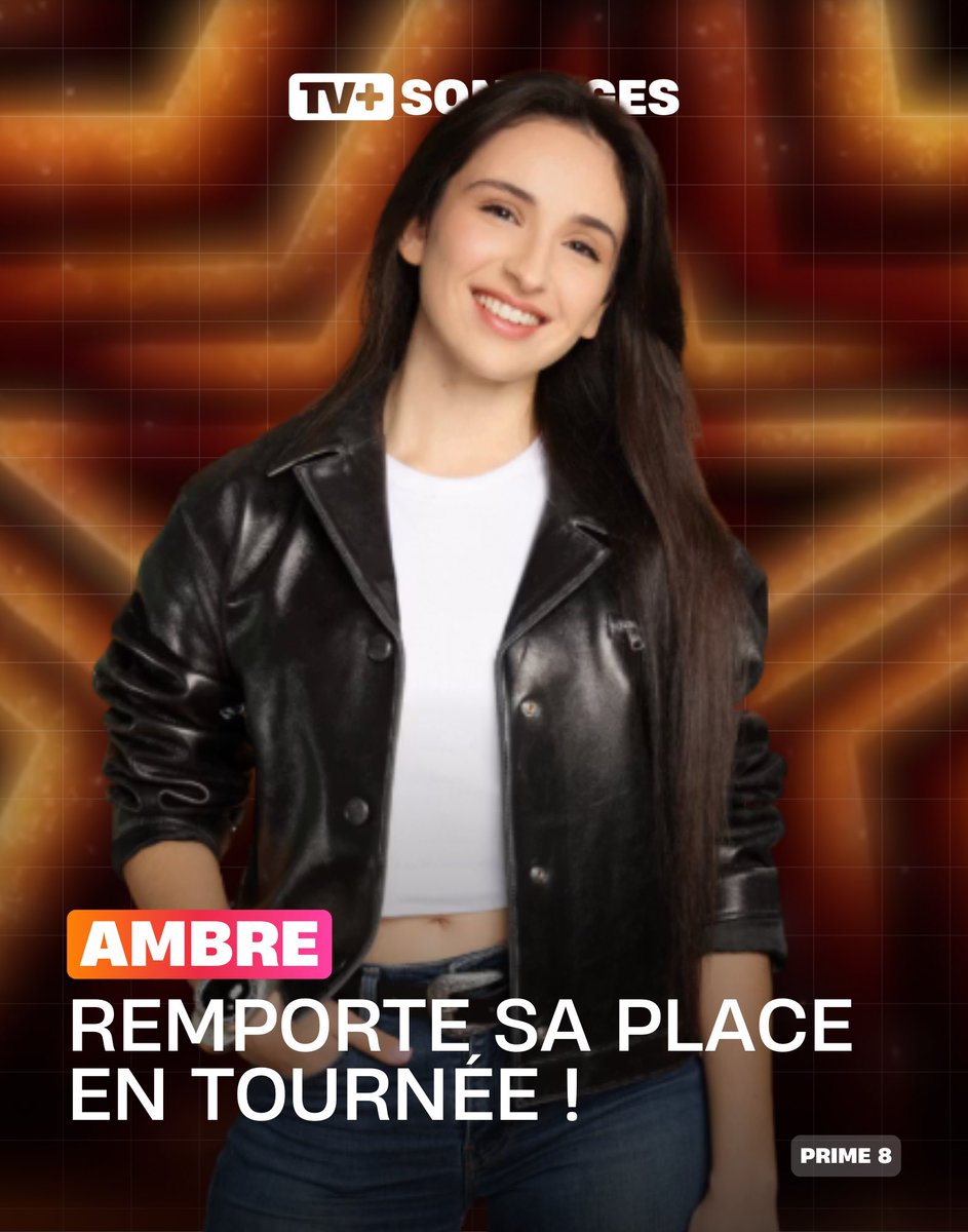 ✨ Ambre remporte la battle du top 3 et donc remporte sa place en tournée grâce à son immunité !

| #StarAcademy