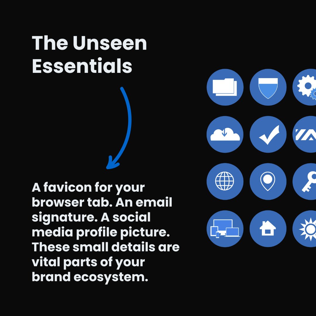 StuartLCrawford's tweet image. A favicon for your browser tab. An email signature. A social media profile picture. These small details are vital parts of your brand ecosystem. We make sure every single touchpoint is considered and crafted.
#DigitalBranding #BrandDetails #AttentionToDetail