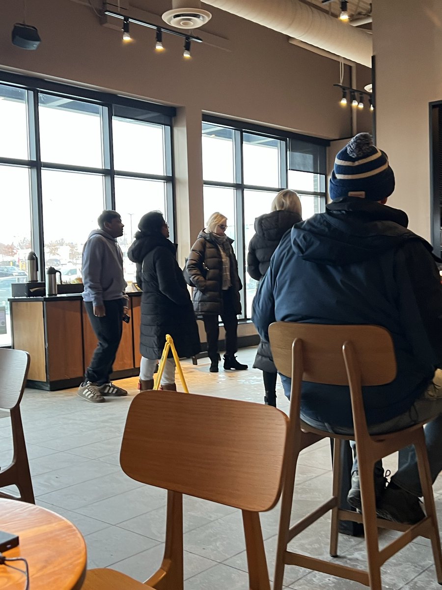 Why do people set up a fucking office <a href="/StarbucksCanada/">Starbucks Canada</a> you need to implement time limits so people can actually sit down &amp; have a god damn coffee w/ a friend! FFS There are 2 more computers to the right.  They sit for hours, loitering &amp; using free wifi! Ppl waiting #locationwide