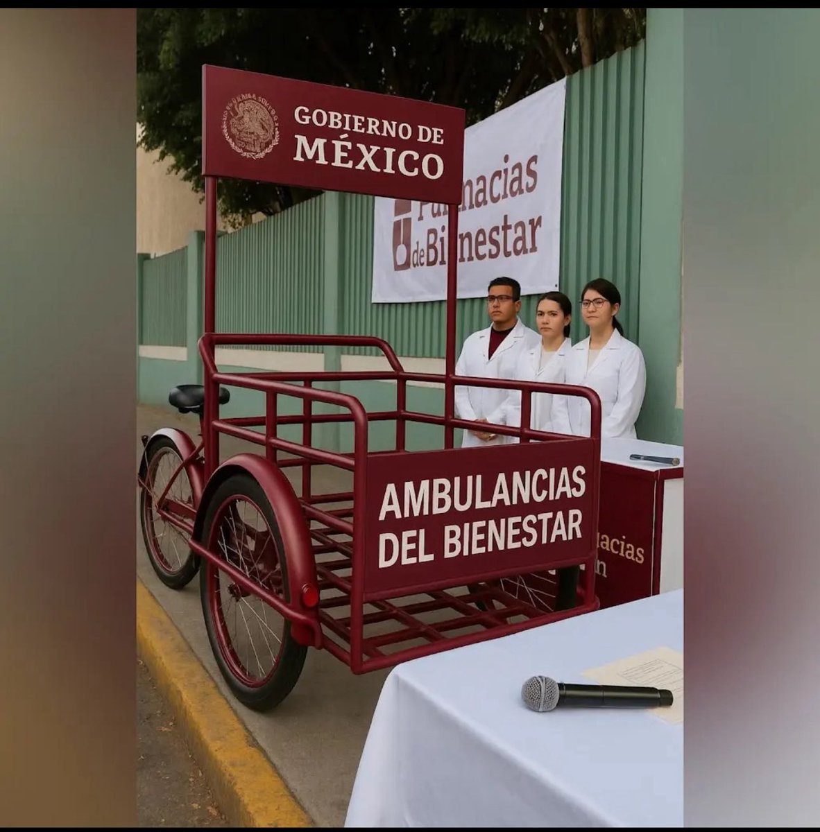 Listas las ambulancias del bienestar