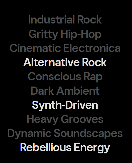 S3VYN's tweet photo. My 2025 music preferences had something to say... https://t.co/uqsLIszjKU