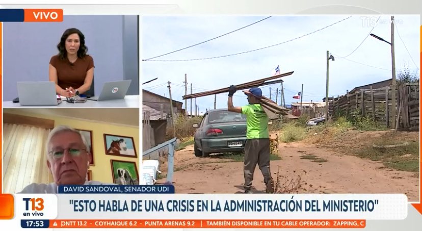 sandovalplaza's tweet photo. La fórmula utilizada para expropiar terreno de toma de San Antonio, sacando recursos desde otras regiones, demuestra improvisación del Gobierno. Es una muy mala señal, con la q se quiere evitar un conflicto no menor.  Lo señalamos en entrevista con @T13. @SergioBecerraXI https://t.co/Lk19BER5x7