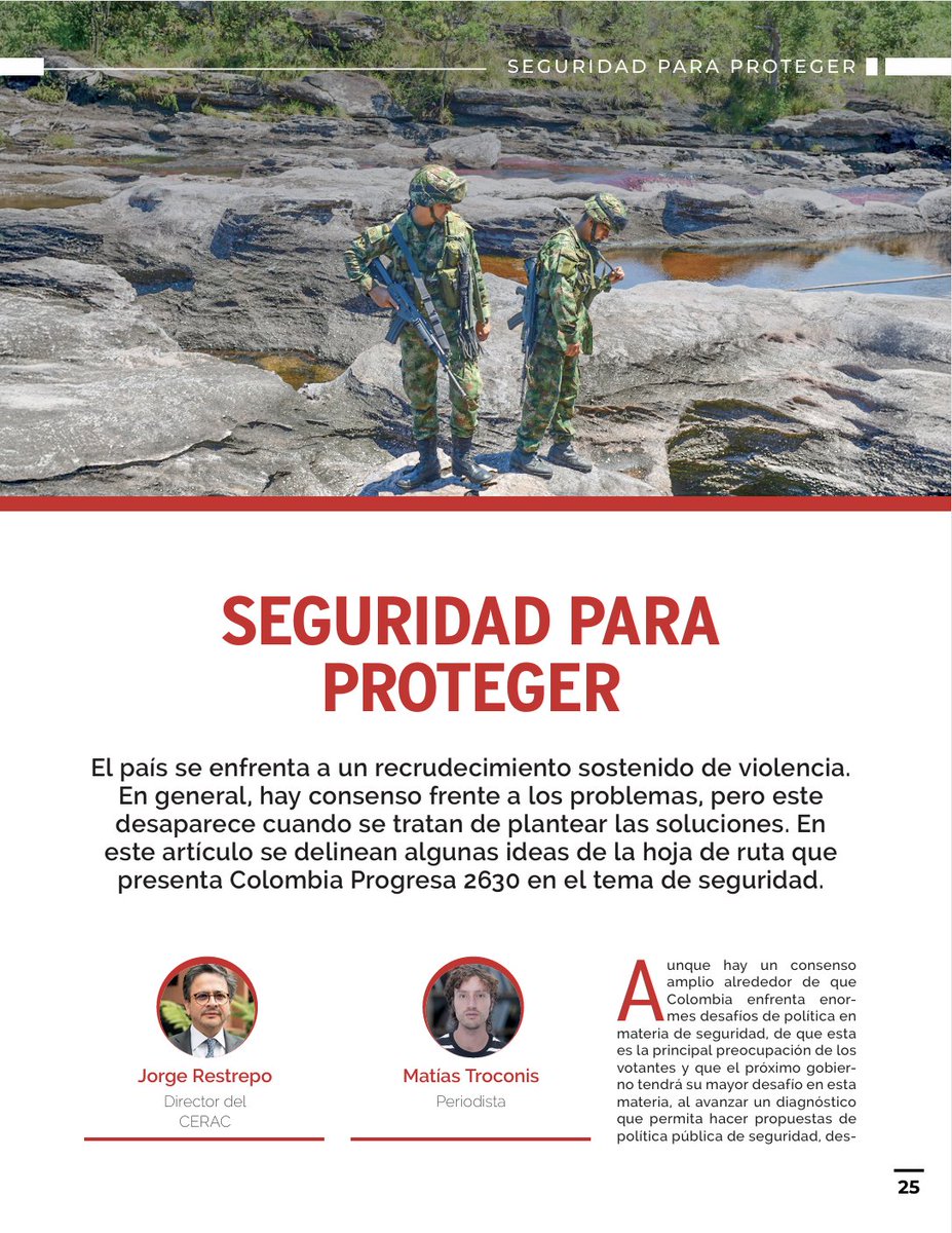 “Seguridad para proteger” expone las dificultades estructurales en la prestación de servicios de seguridad y justicia en Colombia, con tasas de homicidio y violencia en aumento alarmante. 🔍<a href="/JorgeARestrepo/">Jorge Restrepo</a> - director del <a href="/CERAC/">#TodasLasVíctimas</a>  y Matías Troconis, periodista, abordan estos temas