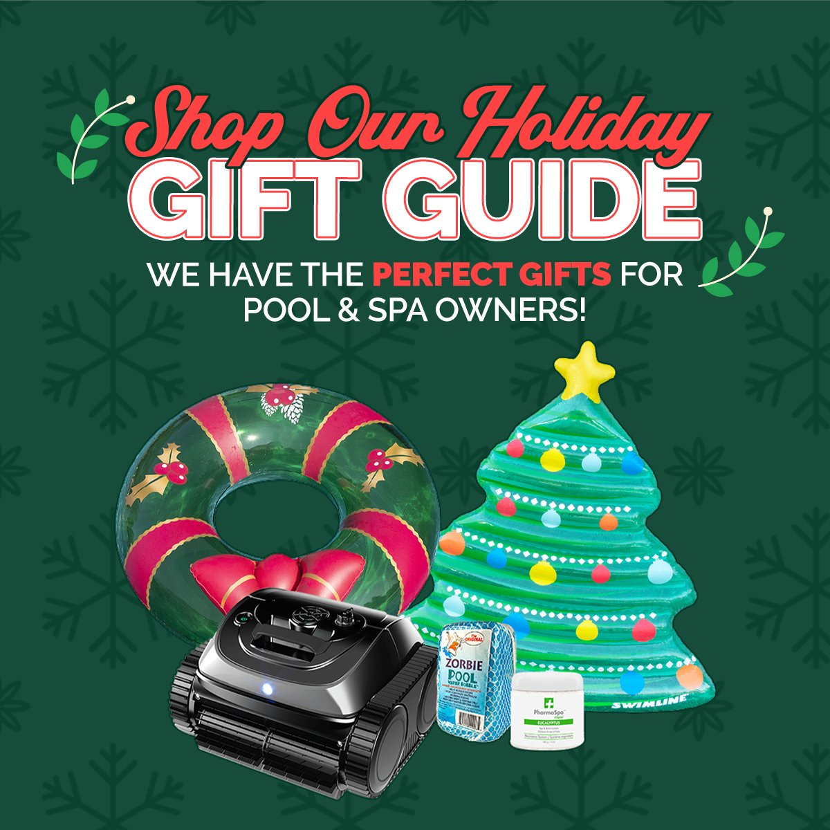 Deck the pools and soak up the cheer 🌟 Shop gifts that make waves all season poolsuppl.ca/3KpDNvD #giftguide #gifts #poolsupplies