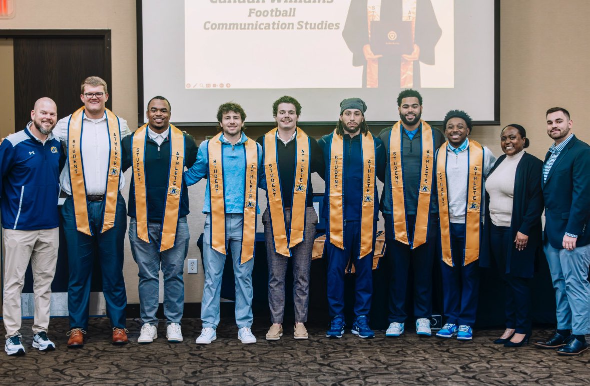 A huge congratulations to our Fall 2025 Graduates! Proud of all your hard work on and off the field! Thank you to Alisha and her staff’s continuous support of our Student-Athletes! ⚡️