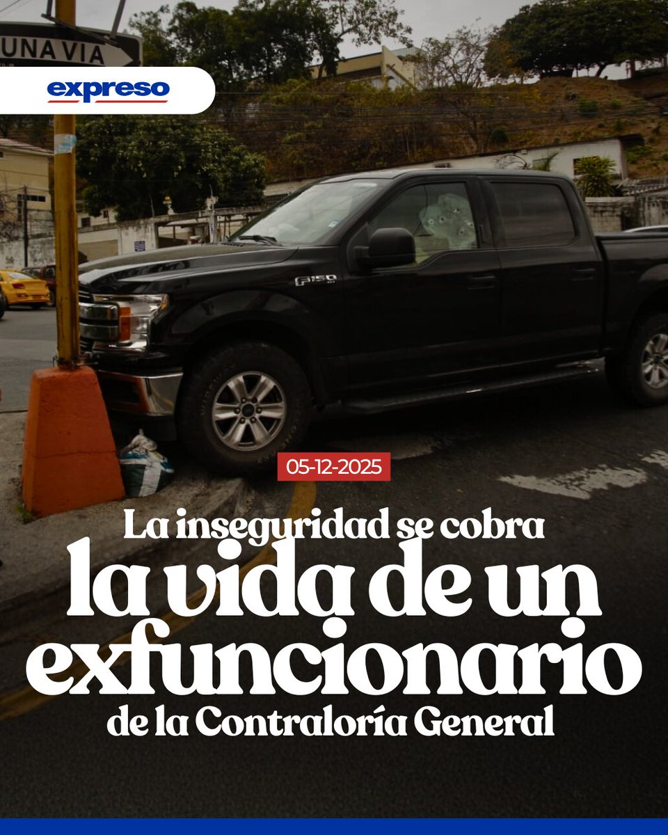 #ATENCIÓN | Franklin Enrique Velásquez Lozano, exdirector provincial del Guayas de la Contraloría, fue asesinado a tiros la tarde del 5 de diciembre; había renunciado recientemente por amenazas.

Los detalles: bit.ly/3YaUwpz