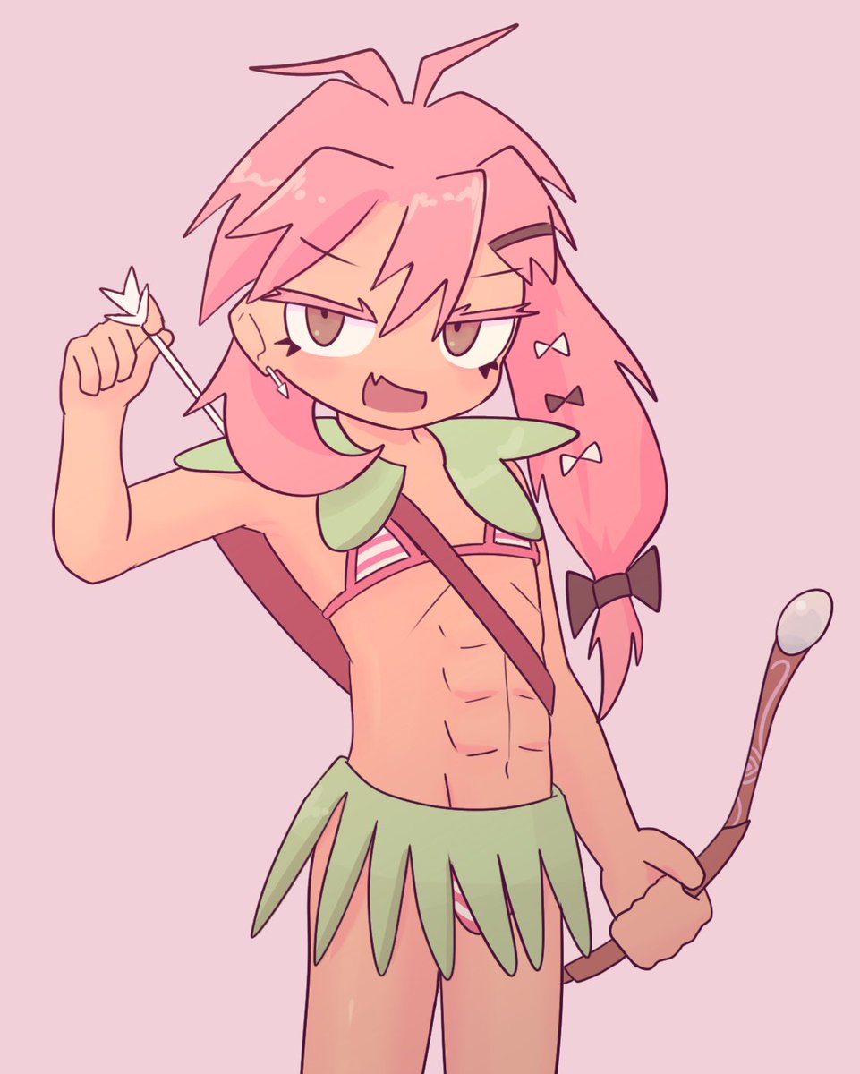 Iohu_x's tweet photo. DePUMber Day 3
Enrik
Enrik was a country boy who received a set of archer equipment from a friendly succubus as a gift, he was told to spread love and joy with its magical power.
#NWOB_PUM
#NWOBProject https://t.co/0EnurMT3J0