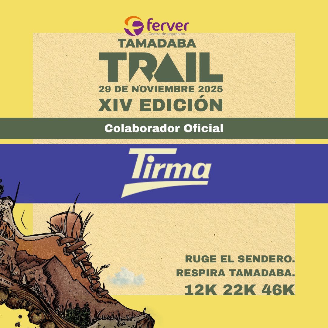 Gracias a Tirma por endulzar el podio de la #FerverTamadabaTrail 🍫🔥 Su apoyo volvió a ser clave y nuestros ganadores se llevaron una selección de productos con puro sabor canario. Una marca que siempre suma y ya es parte de nuestra historia. 💛➡️ tirma.com