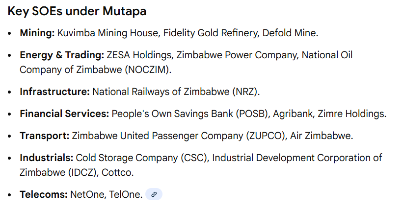 LethalSansole's tweet photo. @nickmangwana But according to you &amp; @ZANUPF_Official audit of state enterprises is not neccessary. Or did you mean only the 1s controlled by Zanu cronies? https://t.co/O9xY37vXmS
