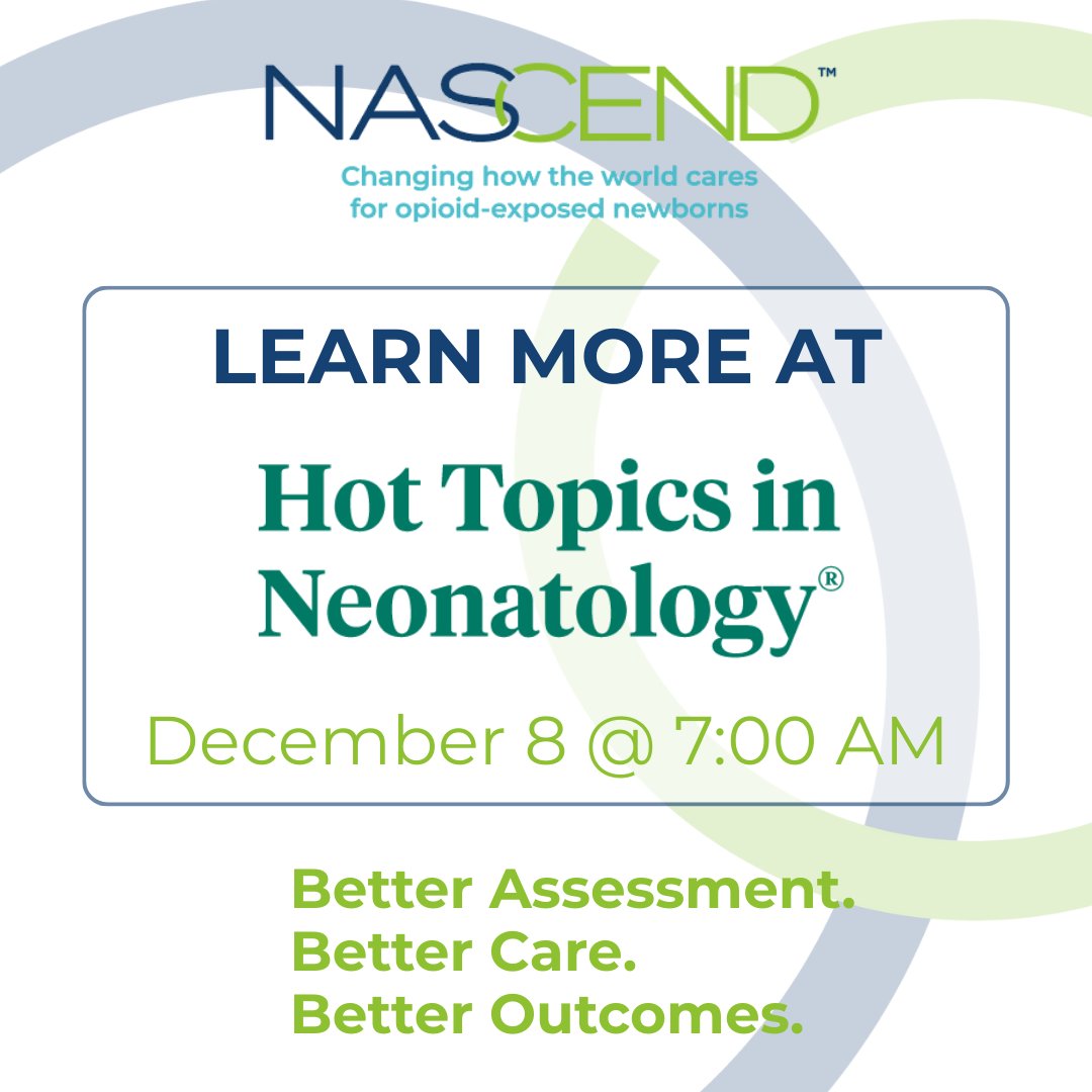 We’re excited that our Founder and CEO, K. Dawn Forbes, MD, will present at Nemours Hot Topics 2025. She’ll share new findings on how digital tools reduce treatment duration, medication exposure and days in the hospital for opioid-exposed infants. Hope to see you there.