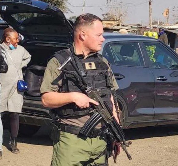 boldtruth2023's tweet photo. BREAKING: Marius “Vlam” van der Merwe ,Witness D has been gunned down in front of his family.
He had exposed illegal mining links to top officials and testified that Julius Mkhwanazi ordered him to dispose of a body.
#MadlangaCommission https://t.co/jWwjqArN9n