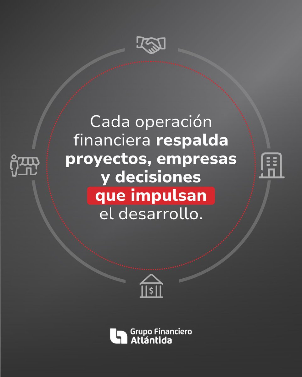 El reciente Día Internacional de los Bancos nos recuerda algo clave: detrás de cada proyecto que avanza, cada negocio que crece y cada familia que ahorra, hay un sistema financiero que hace posible ese camino. #GrupoFinancieroAtlántida