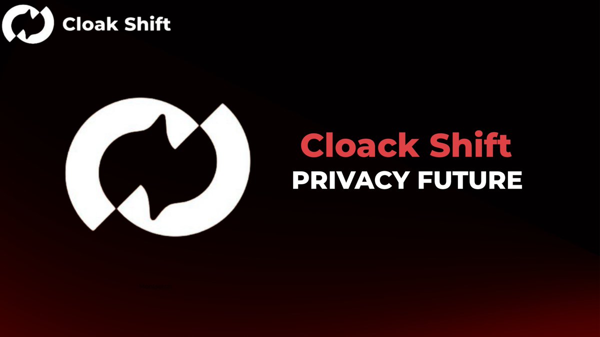 Cloak Shift tweet media