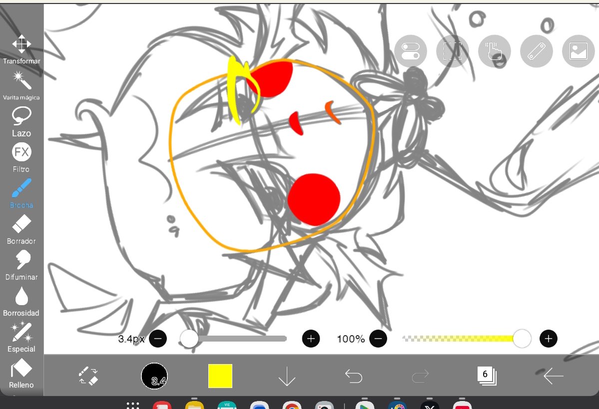 Star como Charlie de Hazbin Hotel (piloto) 
No sabia a quien poner como Vaggie así q puse a Nova, ok? 💔