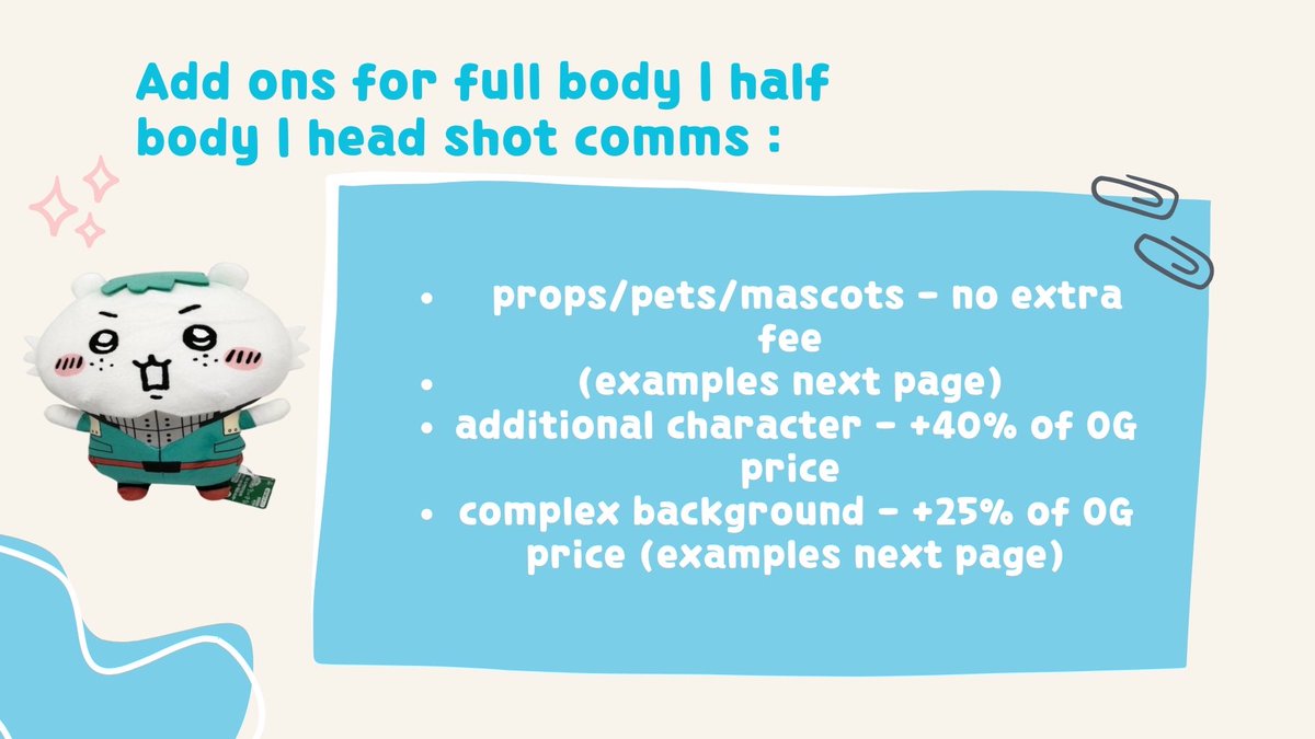 sk800p's tweet photo. New comm sheet.. again !! | check me out on vgen for chibi comms or send a dm on discord for other comm services :3 !! 
.
.
#vgen #vgencomms #discordcomms https://t.co/grywhwgqCt