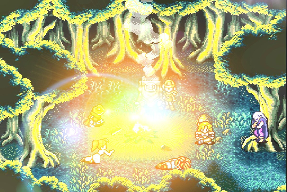 Leaked screenshot of the upcoming Chrono Trigger HD-2D Remake