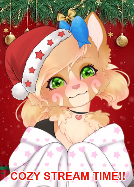 cozy streamin!! twitch.tv/rikapup