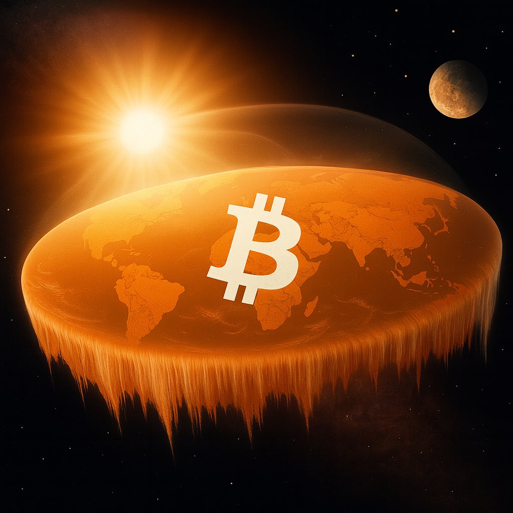 “The Flat Bitcoin Theory” 

The BIGGEST lie in the entire crypto industry has been debunked.

First off, this theory was first formed by <a href="/LeonidasNFT/">Leonidas 🧡 $DOG</a> inspired by his speech <a href="/btc_summit/">Bitcoin Summit</a> in Hong Kong. 

The BIG lie in crypto is that Bitcoin is old tech &amp; can’t do anything other