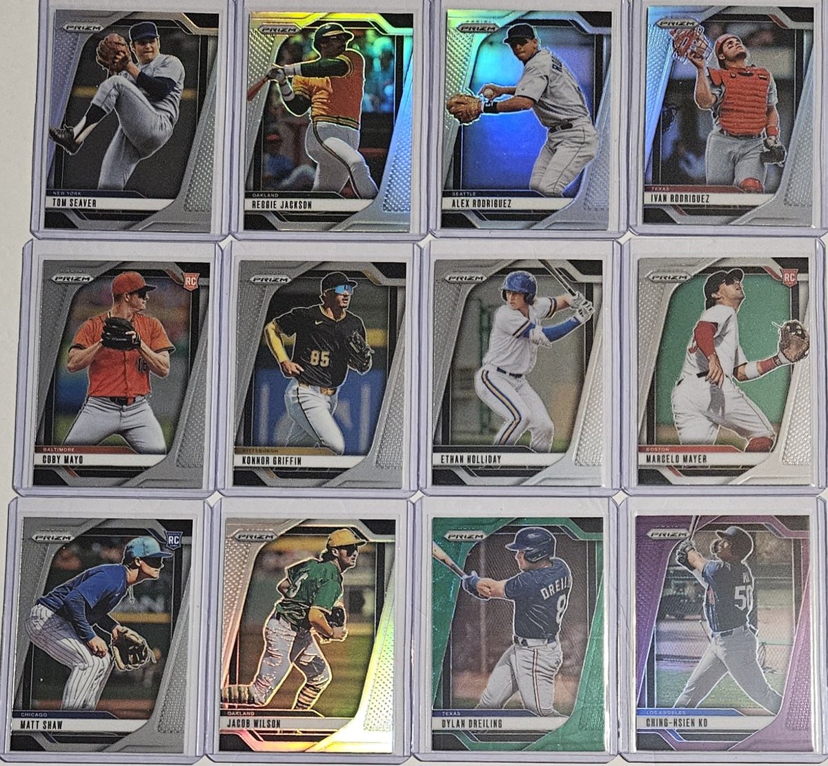 3bangerbreaks's tweet image. #Hits from the 2025 #Panini #Prizm #Baseball #Hobby #Box #Battle #Break 

#TBBCrew #MLB #TBBReposts #tradingcards #thehobby