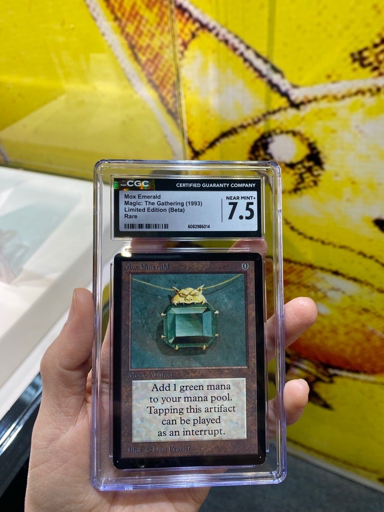 希少エメラルドを発見‼️
宝石鑑定士の目は釘付け👀 
パワフル「宝石」を東京コミコンで展示中💎 

皆様のご来場お待ちしてます！

<a href="/HeritageAuction/">Heritage Auctions</a> 
<a href="/TokyoComicCon/">東京コミコン & 大阪コミコン | TokyoComicCon & OsakaComicCon</a> 

#マジック・ザ・ギャザリング
#東京コミコン2025
#MagicTheGathering 
#Heritageauctions
#TokyoComicCon2025