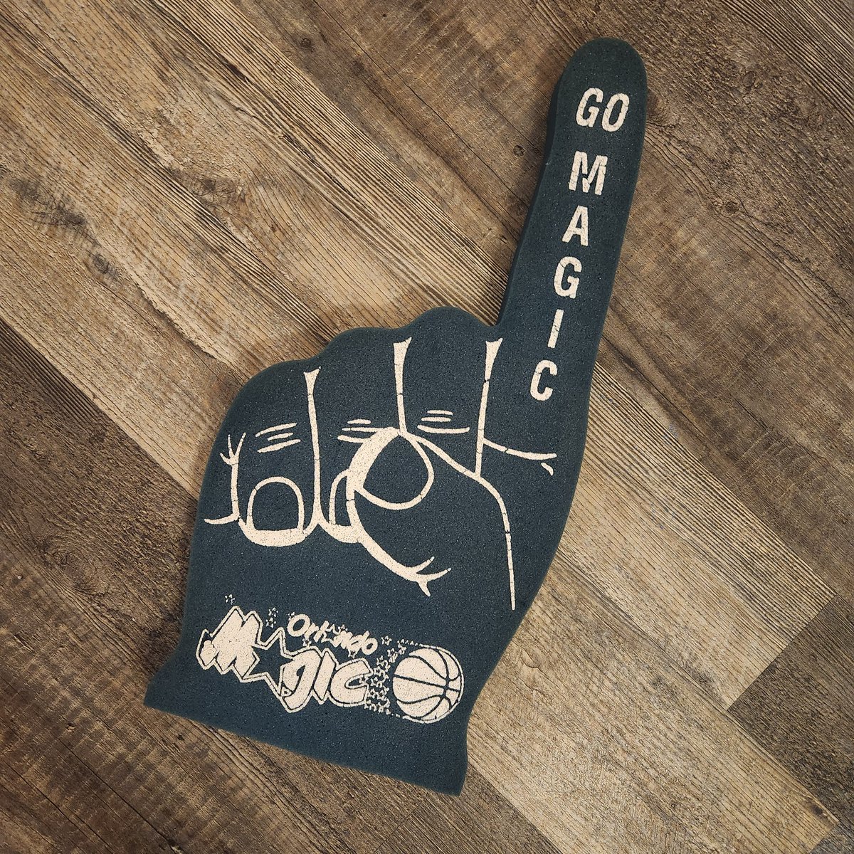 Not entirely sure the year, but had to pick up this vintage foam finger.