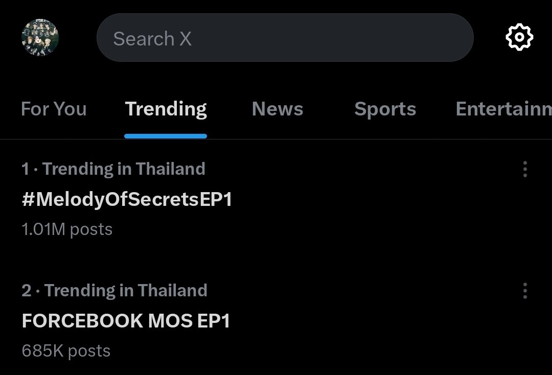 1m แล้ววววว เก่งมากกกกกทุกคน

FORCEBOOK MOS EP1 
#MelodyOfSecretsEP1