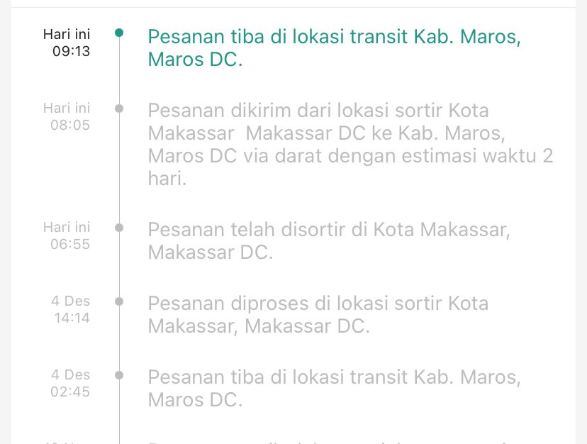 Ga jelas banget bolak balik tuh paket, 2 hari cuma buat bolak balik