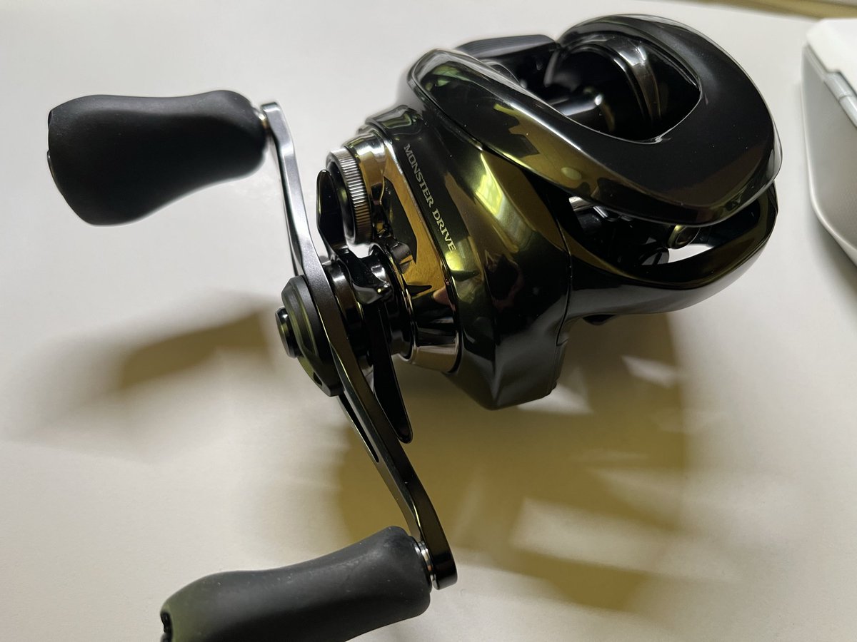 HiraXaemon's tweet photo. もうシーズンオフに入るというのにこのタイミングでGet😆✨コレで来シーズンは絶対に釣行🎣せなあかんようになりました😅でも楽しみ過ぎる😊♬
#AntaresDC
#MDXG https://t.co/KLfmRZA2oX