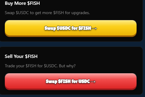 winhappy01's tweet photo. It looks like there’s a small UI issue on https://t.co/uUtX2sOorw.

When I try to swap FISH/USDC, the app redirects me to the $FC (FishClassic) swap instead.

Just wanted to report this minor bug. https://t.co/tJGSqpuFXe
