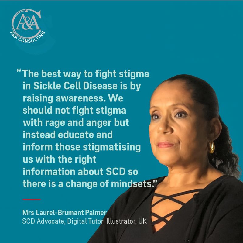 Stigmatisation in #SickleCellDisease remains a significant barrier to equitable #PatientCare. 
In the latest #podcast, <a href="/LaurelBrumant/">LoisTwiz</a> -Palmer offered a powerful, practical tip on tackling this critical issue.

👉Spotify: lnkd.in/ek5_MiUz

👉YouTube: lnkd.in/ezVPX79a