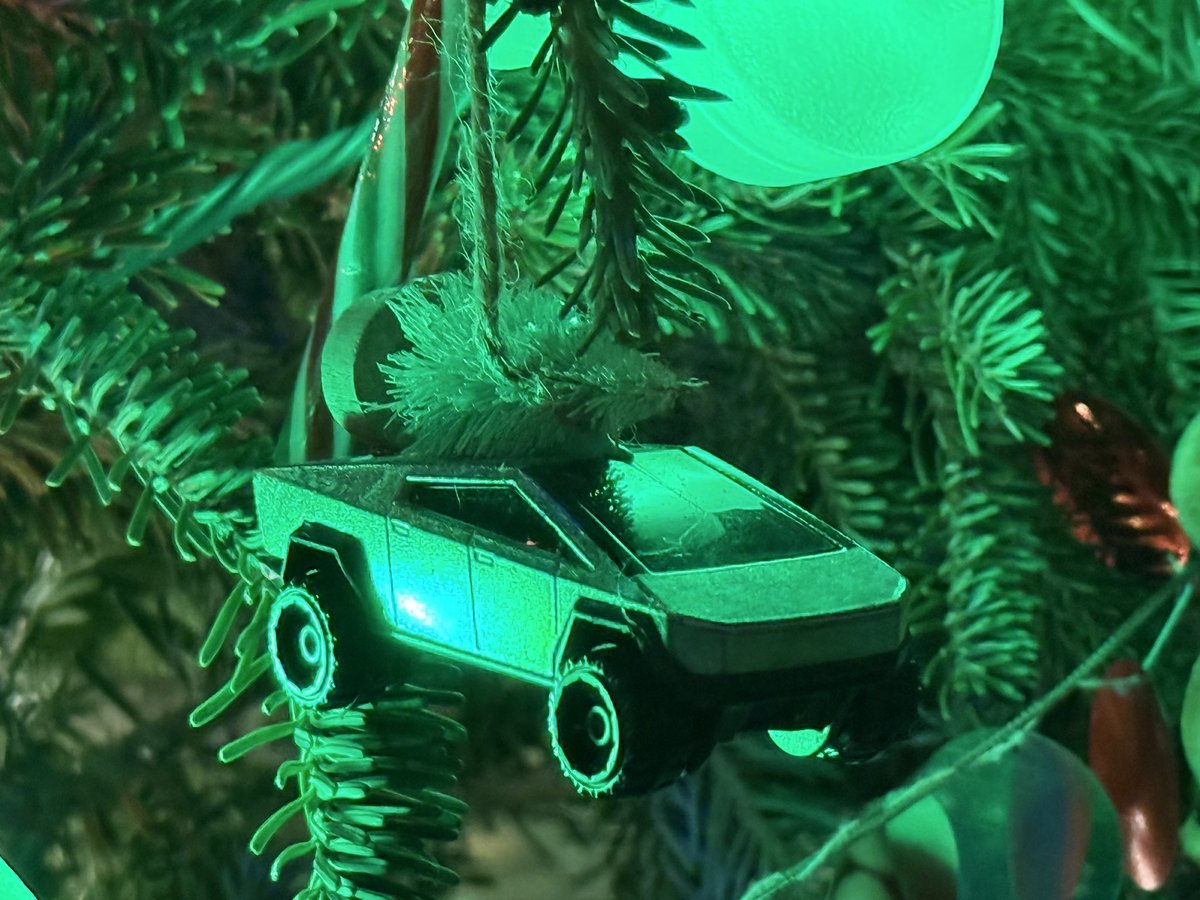 Red Cybertruck or Green Cybertruck for Christmas?