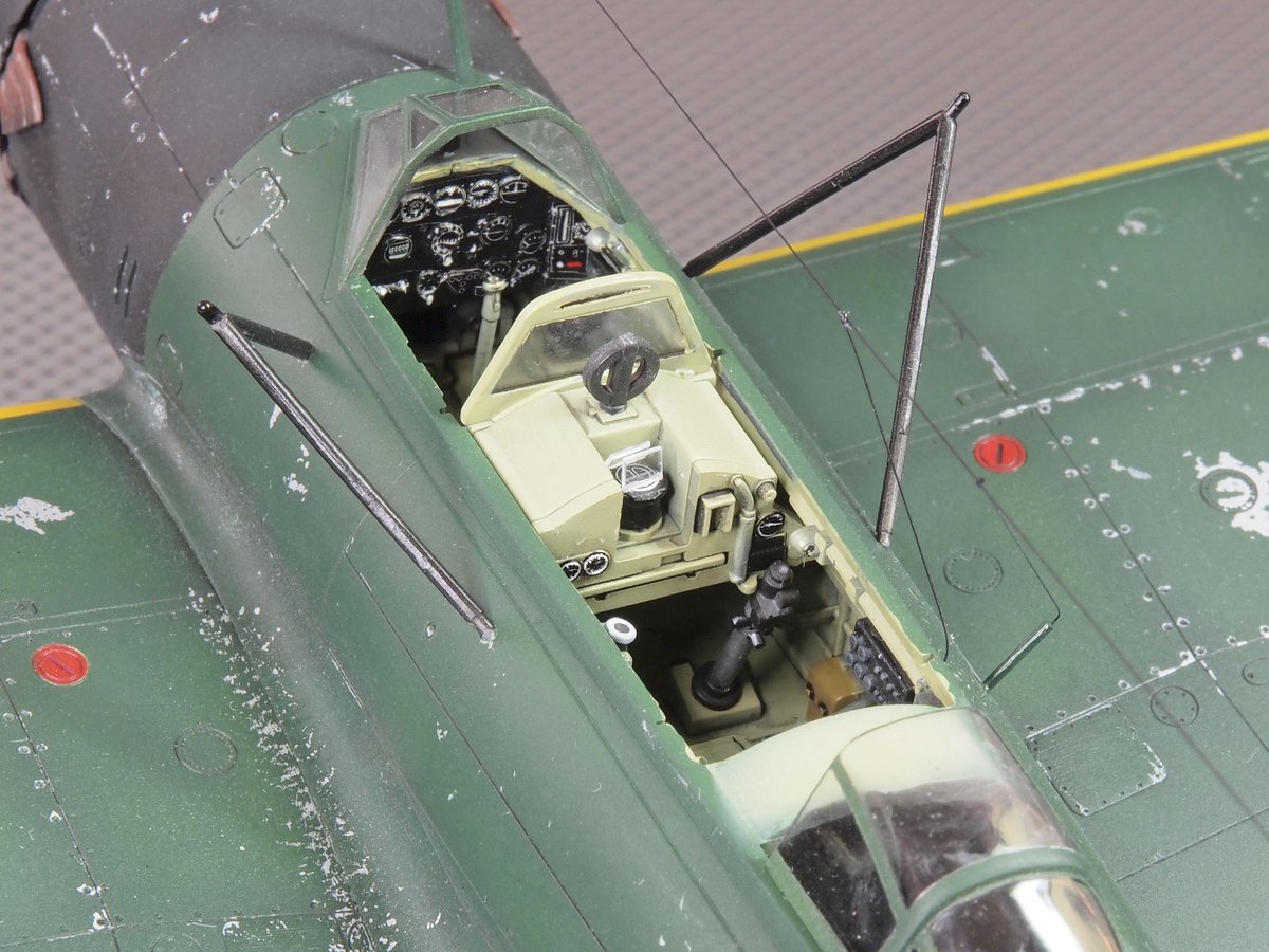 断拾離 ハセガワ 1/48天山一二型、次はフォールディングウイングバージョン