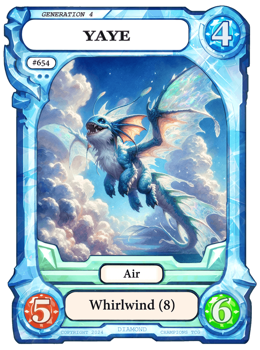 🤝 Item sold: Yaye - Generation 4
@ChampionsTCG_
💰 Price: 7.00 USD
🔎 market.handcash.io/item?groupingV…