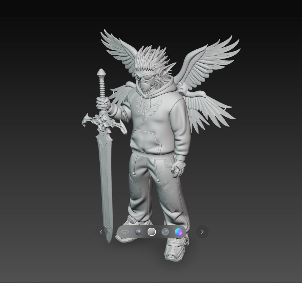 Sulki4n's tweet photo. GM &amp; GN frens 🌙
Spent the day fully focused editing the #Sulkicks launch video ⚙️
Then started experimenting with some standing Sulkicks models to 3D print and keep on my setup 🖤 https://t.co/g9owt5fymz