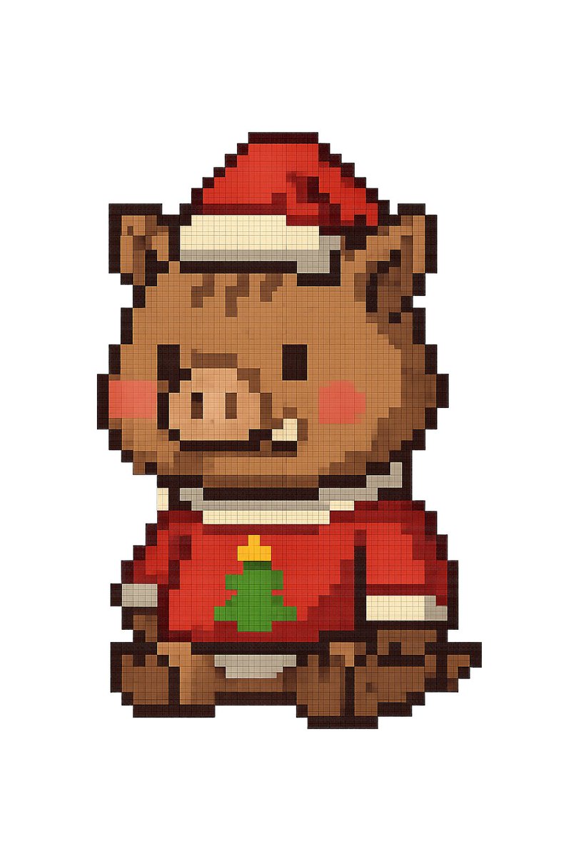 BNu7GWXt50PaDvF's tweet image. クリスマス猪作ってみました！
この猪なら荒らされても許せる？
#HyperFarm #HyperBoar
0xd6C83A76958E60124D3b9d93C7D56f6a288F2296