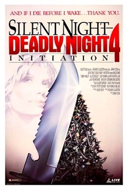 Well I am starting the Christmas season with a movie, but it was not what I expected.  Silent night I have seen before deals with a killer Santa.  Not this time.  
The movie takes place around Christmas time, but really has nothing else about Christmas.  Spontaneous combustion,